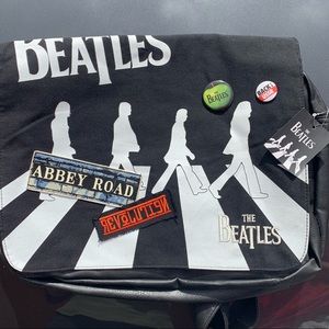 NWT Vintage Abbey Road Beatles Messenger Bag